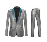 Costume Business Homme Costumes Deux Boutons Blazers Croisé Ensembles Fête Soirée Pantalon Vestes Affaires 2026 Moderne pour Bureau Travail