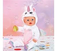 BABY born Poupée 832936 Licorne 43 cm – Set avec grenouillère et cintre – 3 ans +