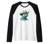 Costume caméléon Roi du désert en mode rodéo complet Manche Raglan