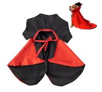 Costume Cape Chien | Cape D Halloween pour Chiot - Costume De De Sorcière Vampire pour Animaux De Compagnie pour Chats Et Chiens De Petite Taille Cosplay Fournitures pour Fête d'halloween