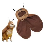 Costume Cape pour Chien - Cape Costume en Forme de Cafard pour Chat | Accessoires Doux Cosplay Animal Photo Réseaux Sociaux Séances Photographiques