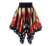 Costume Carnaval Femme Déguisement Femme Adulte Deguisement Animal Grande Taille Papillon Bresilienne Ailes D'Ange Ado Fee Impression Recto Verso Aile De 2Xl Drole Jeu Rôle Animaux Cape Accessoires