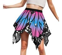 Costume Carnaval Femme Deguisement Femme Animaux Ailes Papillon Adulte Cosplay Déguisement Déguisements Adultes Nature Performance D'Ange Xl Accessoires Fleur Masque Drole Ado Aile Jupe Fille Grande