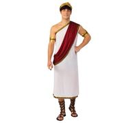 Bristol Novelty – Costume de César AC624 – Blanc – 44 pouces – Halloween