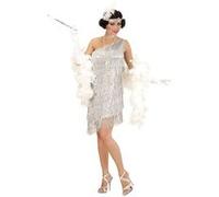 Costume Charleston Chic Argentée - Taille L Multicolore G