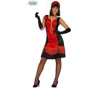 Déguisements Charleston Rouge Pour Femme (Taille M) Multicolore
