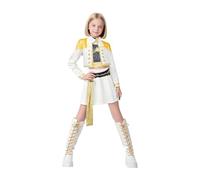 Costume Chasseur De Démons Pour Fille, Tenue Enfant Avec Impression 3D De Star De La Chanson, En Spandex Élastique, Parfait Pour Tenue Quotidienne, Fêtes, Soiré
