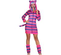 Costume chat du grincheux costume de conte de fées pour les femmes rose-violet