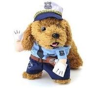 Costume chien policier chemise bleue deguisement G