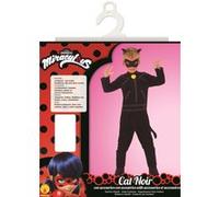 Rubie's Déguisement enfant Miraculous Chat Noir officiel complet avec accessoires Taille 9-10 ans