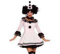 Costume clown Pierrot 3 pièces S/M