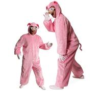 'Costume "cochon Fric keldi peluche combinaison avec capuche taille L & XXL