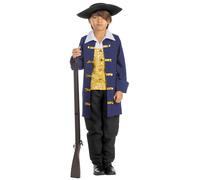 Costume Colonial Pour Enfants - Costume De La Guerre D'Indépendance Pour Garçons