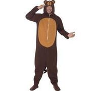Smiffy's Costume Combinaison de singe tout-en-un avec capuche Halloween
