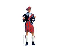Costume Complet Écossais Taille : M Multicolore