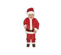 Costume complet enfant garçon en père Noël de 1 à 2 ans (x1) REF/88433 - ptit clown