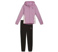 Costume Complète PUMA Fille 684240 48 Noir Rose Sportive Gym Course Coton