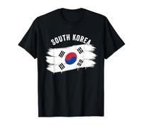 Costume Cool aux Couleurs de la Corée du Sud pour garçons et Filles T-Shirt