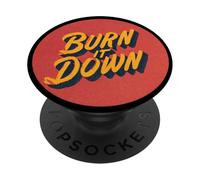 Costume Cool Burn It Down PopSockets PopGrip Adhésif