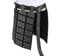 Costume Cops Protection Gear - Double Côté Protecteur, Rétro Armures CHIGHS | Fantasy Cosplay Ceinture, Costume Médiéval Protection des Cuisses pour Hommes, Tenue De Cosplay Armures Réalistes, V