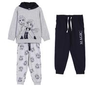 Costume Coton Brushed 3 Pièces Frozen 2 Gris - 7 Âge Feminin Cerdà