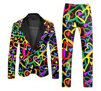 Costume Couleur Unie Costumes Grande Taille Blazers Oversize Ensembles Cérémonie Mariage Vestes Blazer Formel Un Bouton pour Réunion Affaires