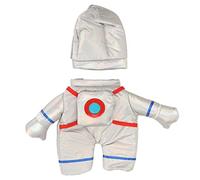 Costume d’Astronaute pour Chien Mignon, Tenue d’Halloween et de Noël pour Animaux de Compagnie, Combinaison Spatiale Amusante et élégante à Coupe Ample pour Chiot avec Chapeau, (S)
