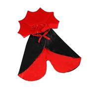 Costume d ' Halloween pour Animaux de Compagnie Capes de Vampires avec Cravate réglable pour Animaux de Compagnie Vêtements de Cosplay pour Chiens Chats Festival Dressing de Chien d ' Halloween