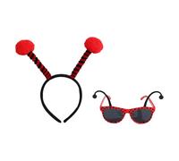 Costume d'abeilles pour adultes et filles - 3 pièces - Accessoires de fête d'Halloween - Cadeaux d'Halloween - Costume de fête