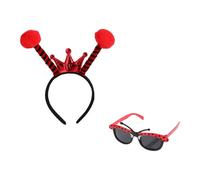 Costume d'abeilles pour adultes et filles - 3 pièces - Accessoires de fête d'Halloween - Cadeaux d'Halloween - Costume de fête