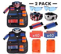 Costume D'Accessoires D'Équipement Tactique De Pistolet Nerf, Balle De Chargeur Compatible En Jouet,