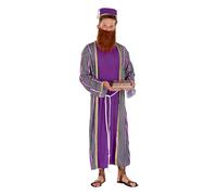 Costume D'Adulte 3 Rois Mages Violet | Taille Unique