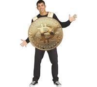 Costume D'Adulte Bitcoin | Taille Unique