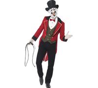 Costume D'Adulte De Maître De Cérémonie Du Cirque Sinistre