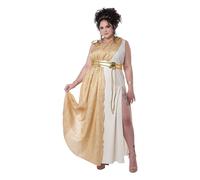 Costume D'Adulte Femme Déesse Dorée | Plus 1XL