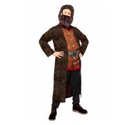 Amscan - Costume Hagrid, Harry Potter, magicien, carnaval, fête à thème, carnaval, Marron