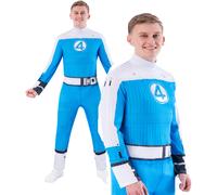 Costume D'Adulte Human Torch Marvel Fantastic 4 Super Héros Pour Hommes