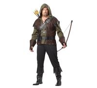 Costume D'Adulte Robin Des Bois Plus XX-Large