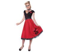 Costume D'Adulte Rock N Roll Sweetheart Des Années 50