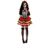 Costume D'Adulte Senorita Du Jour Des Morts