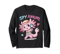 Costume d'agent Secret Amusant pour Fille - Rose Manche Longue