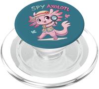 Costume d'agent Secret Amusant pour Fille - Rose PopSockets PopGrip pour MagSafe