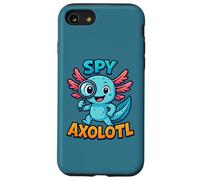Costume d'agent Secret Kawaii Bleu pour garçon Coque pour iPhone SE (2020) / 7/8