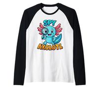 Costume d'agent Secret Kawaii Bleu pour garçon Manche Raglan