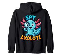 Costume d'agent Secret Kawaii Bleu pour garçon Sweat à Capuche