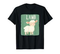Costume d'agneau de ferme moelleux et câlin pour les fans de moutons et d'agneaux T-Shirt