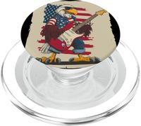Costume d'aigle à Bascule Patriotique avec Guitare électrique PopSockets PopGrip pour MagSafe