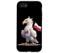 Costume d'aigle Blanc aux Couleurs polonaises pour Les Amateurs de Pologne Coque pour iPhone SE (2020) / 7/8
