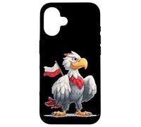 Costume d'aigle Cool pour Les Amateurs de Couleurs polonaises Coque pour iPhone 16