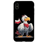 Costume d'aigle Cool pour Les Amateurs de Couleurs polonaises Coque pour iPhone XS Max